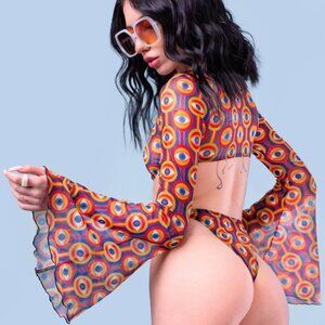 Badinka Voodoo Child Mesh Ring Bodysuit